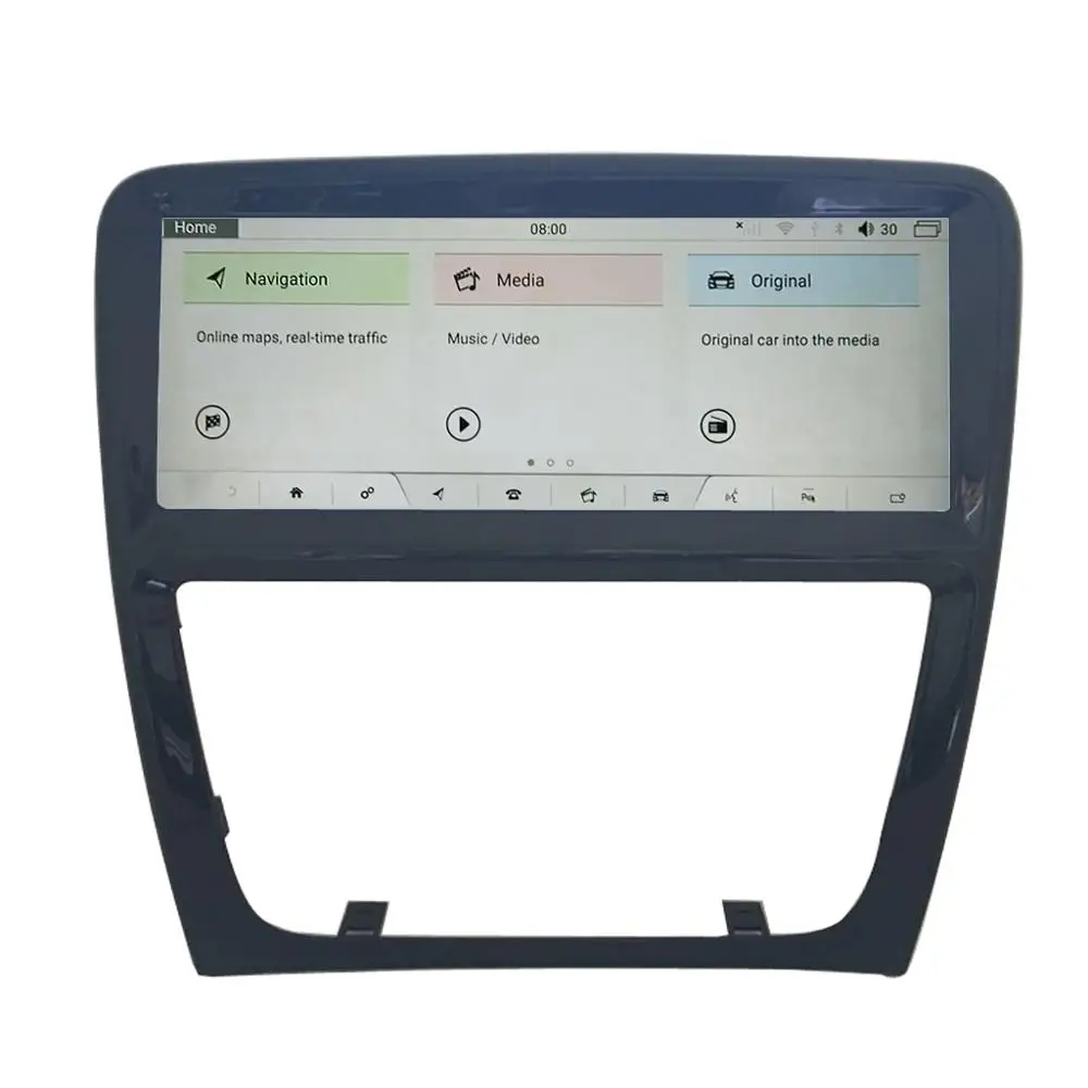 10.25 inch Android 9.0 Upgraded Original Car Screen multimedia Player for Jaguar XJ XJL 2012-2016(original DVD, 8 inch screen)