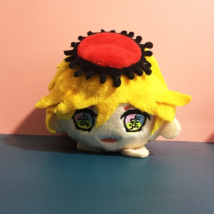 H Убийца демона: Kimetsu no Yaiba Kamado Tanjirou Kamado Nezuko Косплей плюшевый брелок сумка брелок держатель подвеска игрушка кукла подарок - Цвет: H