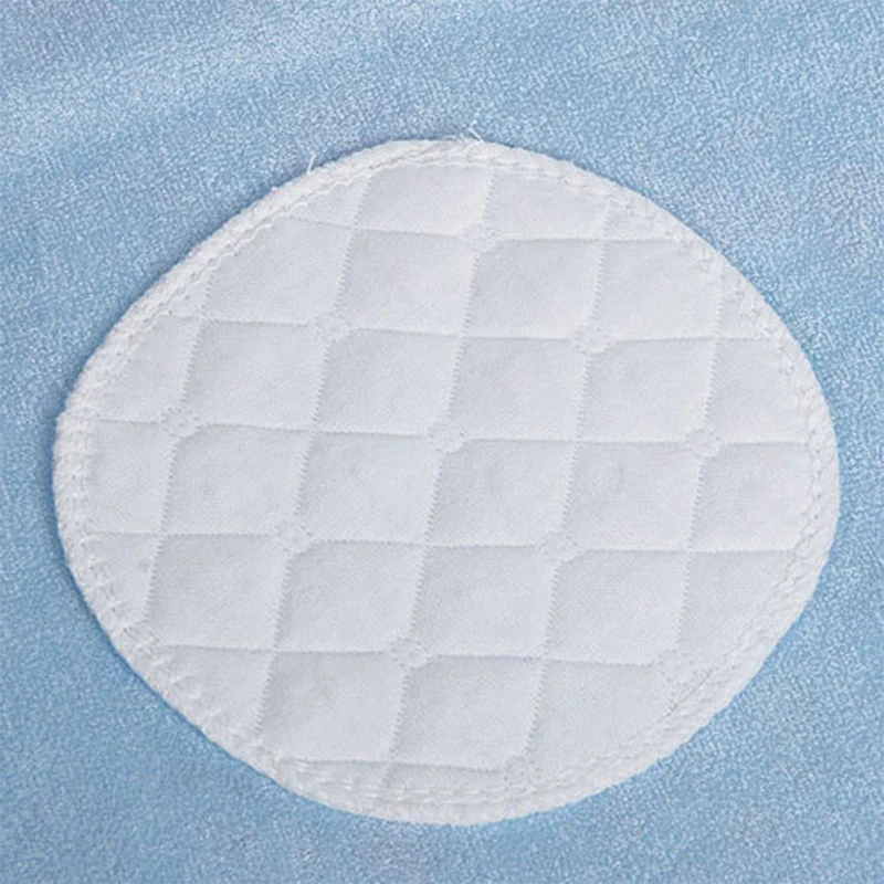 6pcs 3 layers cotton Reusable Nursing Breast Pads Waterproof Washable Soft Pure Absorbent Baby Breast feeding Accessory 6