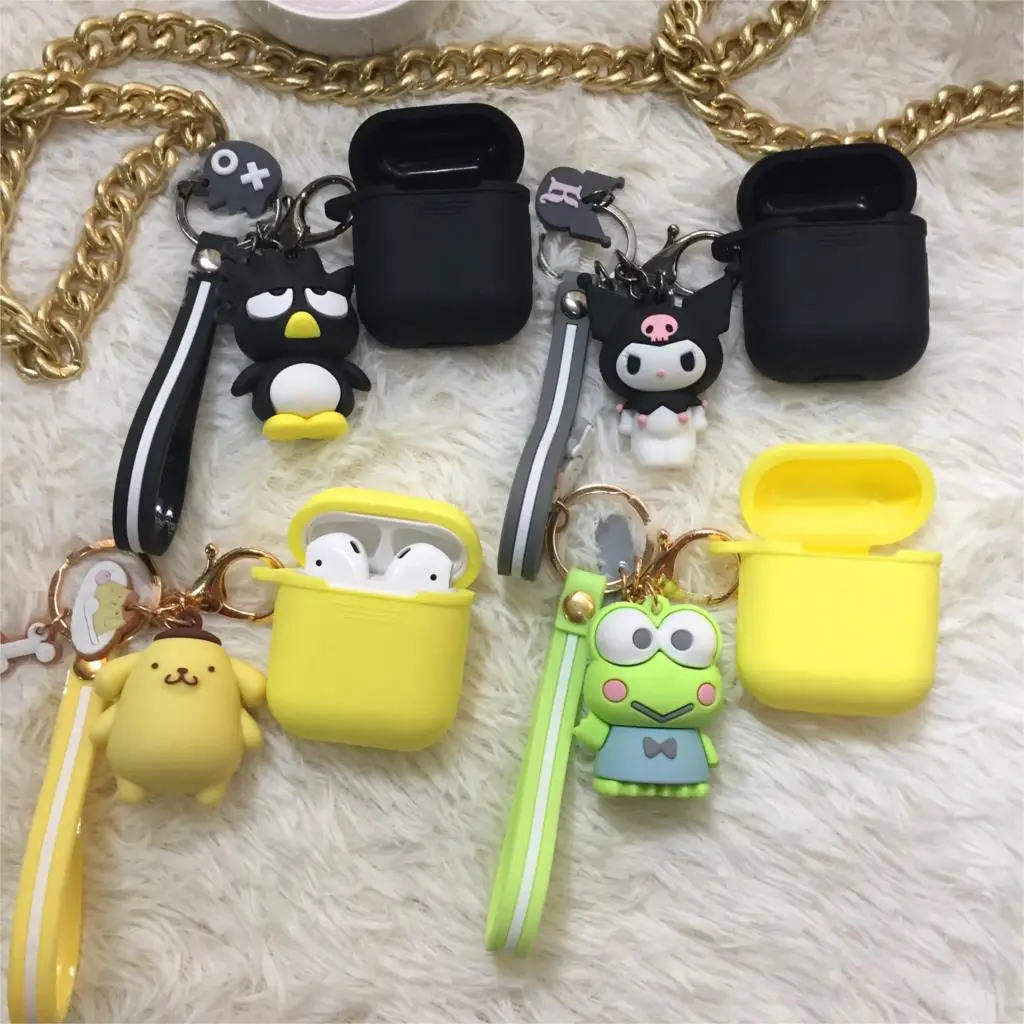 Милый мультфильм для Airpods чехол hello kitty Мелодия телефона наушники Мягкая