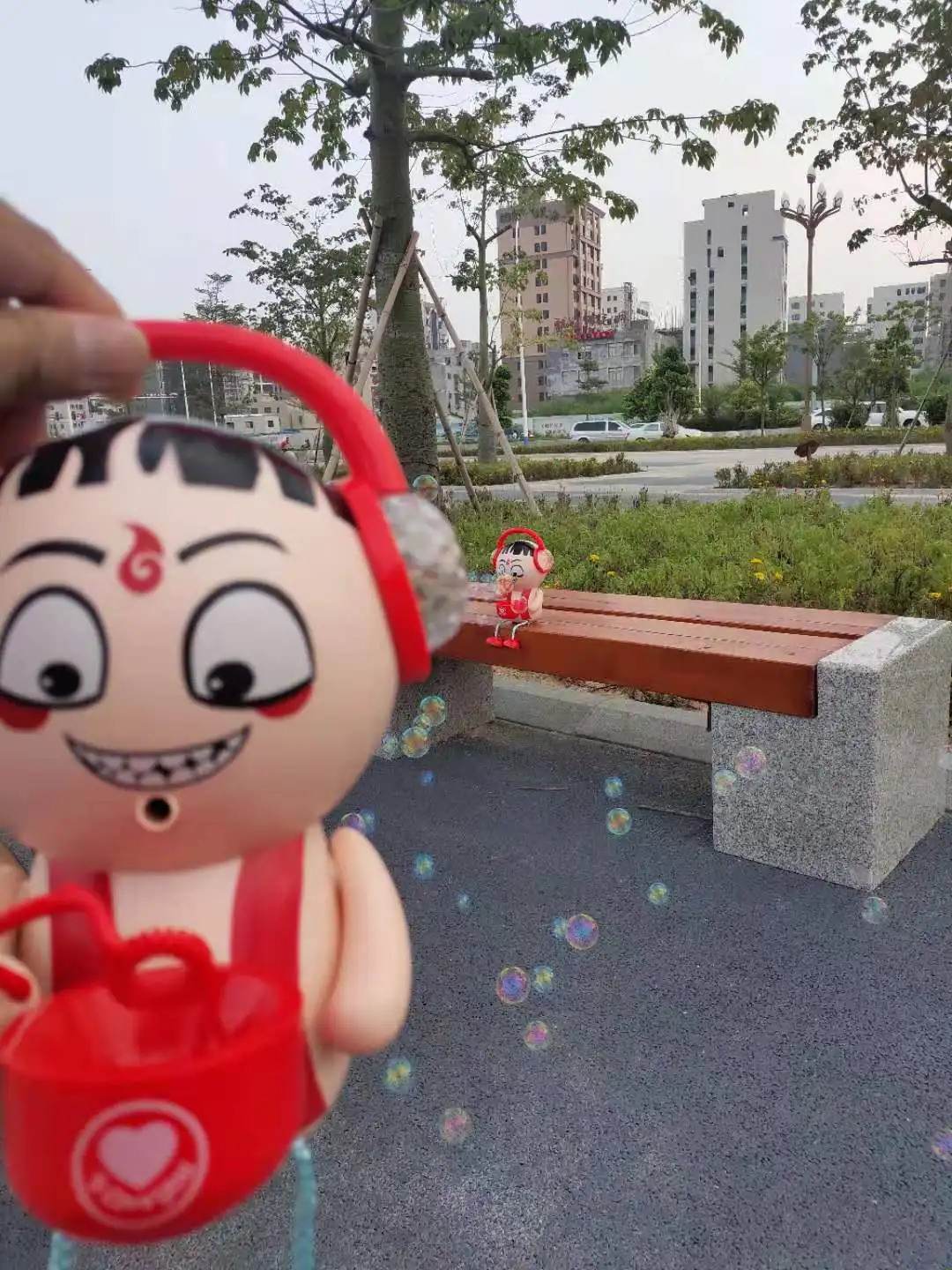 Douyin Стиль Знаменитостей медведь электрическая выдувная машина с пузырями мимика посылка для детей Автоматический детский ПАО медведь игрушка для мальчиков