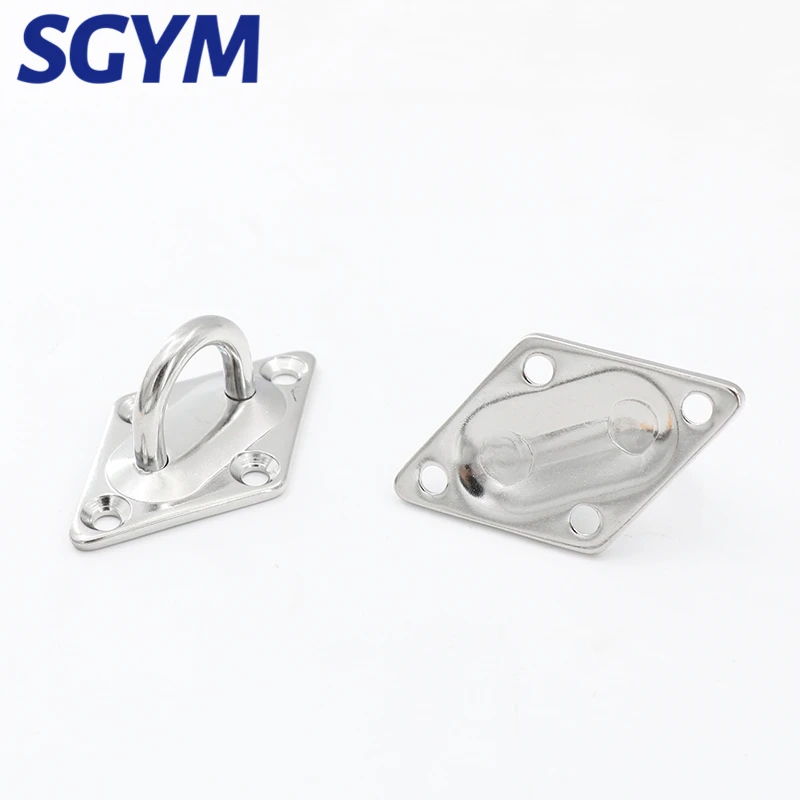 Sun Shade Sail Hardware Kit 304 Stainless Steel Rectangle Square Patio Hook Installation Kit Accessory for Outdoor sun shade hardware kit