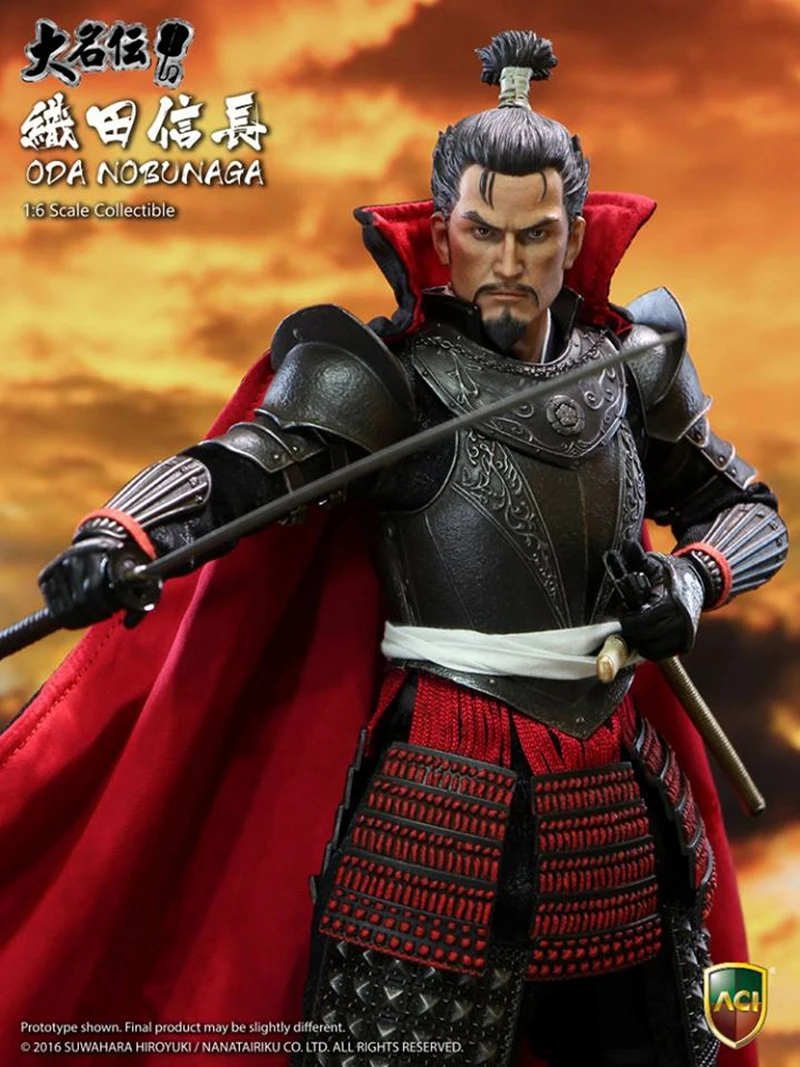 1/6 масштаб Oda Nobunaga Suwahara Hiroyuki Anicent Япония общая фигурка 1" Коллекция Модель игрушки