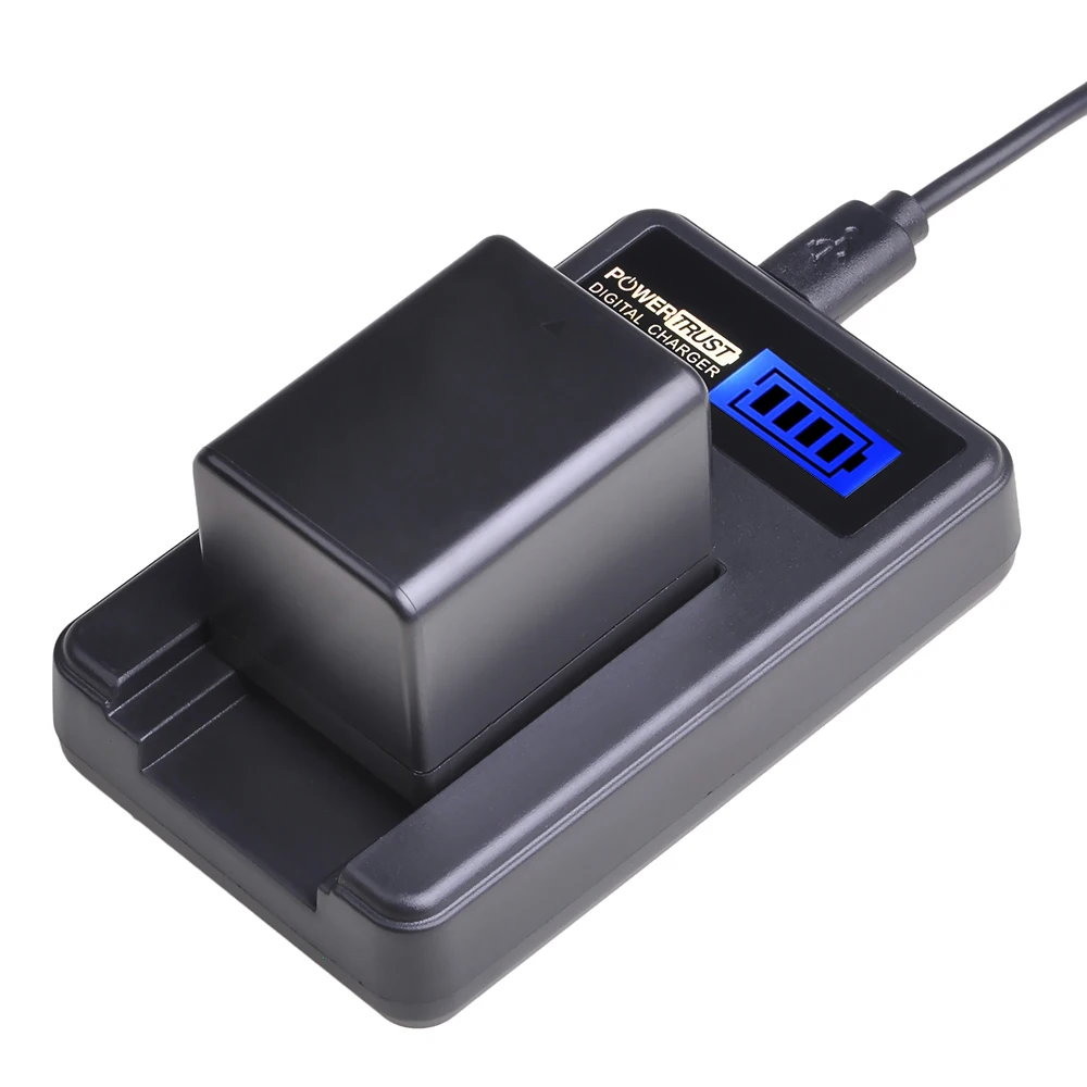 1X Bp-727 Bp727 Bp 727 3000Mah Battery + Usb Lcd Caricabatteria Per Canon Bp-718 Bp-709 Legria Hf M50, Hf M52, Hf M500, Hf R30, Hf R32