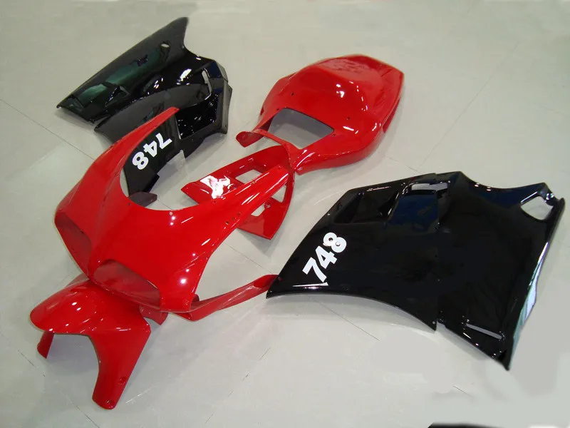 Литьевая пресс-форма Обтекатели Кузов для DUCATI 748 916 03 04 05 ducati 996 998 2003 2004 2005 красный