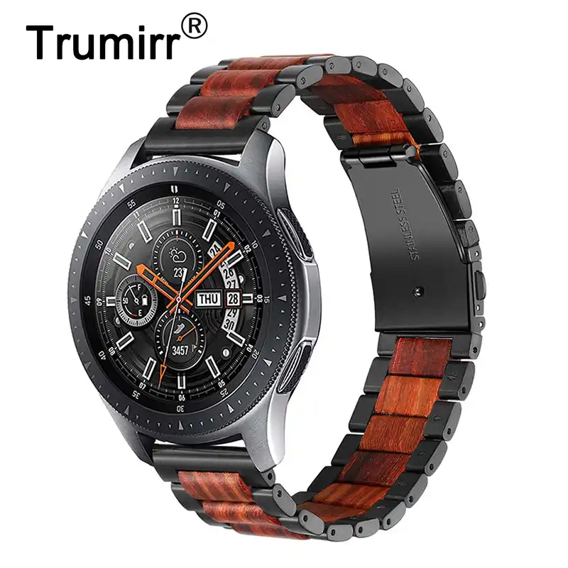 galaxy watch wood band