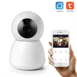 Wifi Ip камера, умная беспроводная камера безопасности, 1080 P, 2 МП, приложение Tuya Smart Life, двухсторонний аудио детектор движения, ночное видение