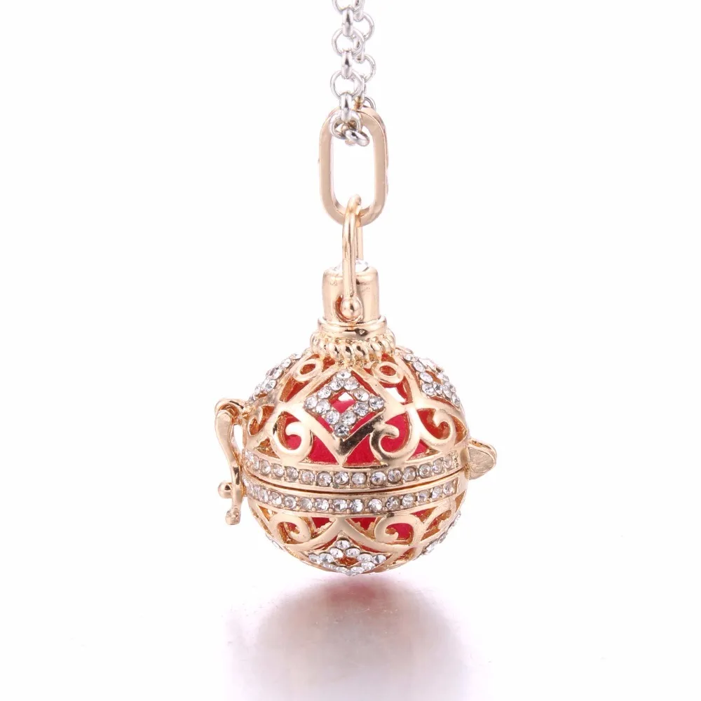 New Diffuser jewelry perfume cages Necklace Vintage Heart Necklaces Aromatherapy Essential Oil Pregnant Women Pendant necklace