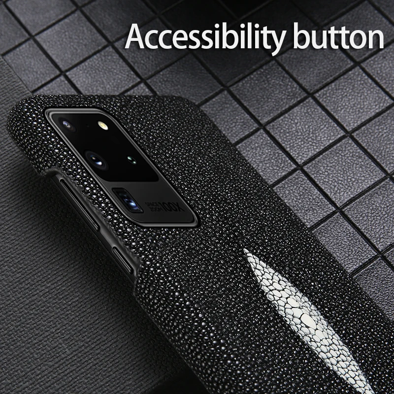 LANGSIDI Luxury stingray phone case For samsung S20 S20+ plus S10 10+ s9 s8 Genuine leather cover For Galaxy s20 Ultra note 9 10 LANGSIDI Luxury stingray phone case For samsung S20 S20+ plus S10 10+ s9 s8 Genuine leather cover For Galaxy s20 Ultra note 9 10