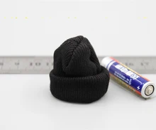

1/6 Scale Gunner's Male Black Cold Hat Model for 12''Figure DIY Accessories