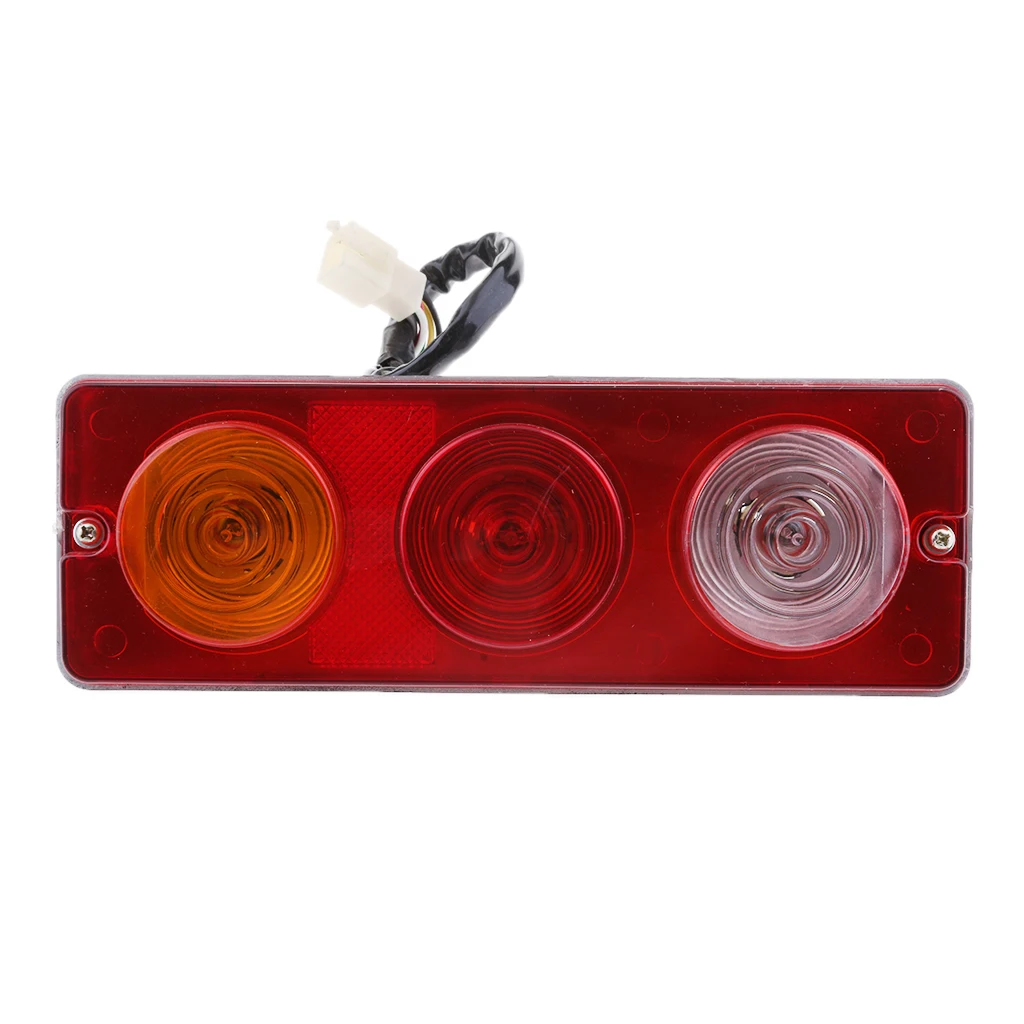 Rear Brake Tail Light Panel for 150cc 250cc Go Kart ATV Buggy Quad Bike 
