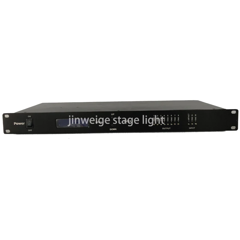 Free Shipping 8 Port Artnet Dmx Controller Converter Output 8x512 4096 Channels For Stage Dj Light Control