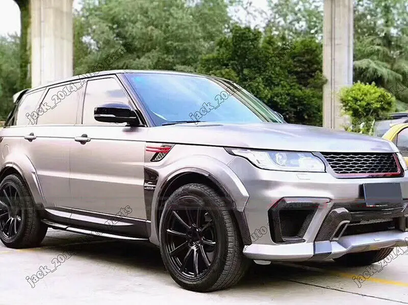 Комплект кузова из углеродного волокна переднее заднее крыло бампера для Range Rover Sport