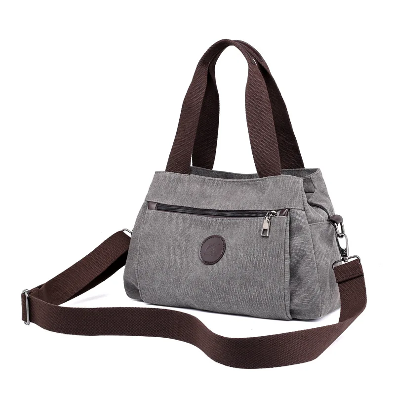 

Lightweight Fashion Casual Canvas Bag Women's Large Shoulder Bag Trend Simple Handbag Shoulder Bag
