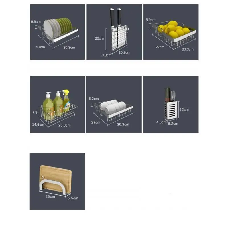 Escurreplatos Organizadores Escurridor De Platos из нержавеющей стали Mutfak кухня Cozinha Cocina кухонный стеллаж для хранения