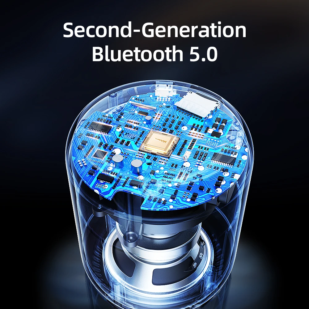 Портативная Bluetooth колонка мощный мини динамик с поддержкой 18 часов работы для