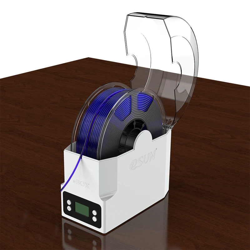 ESUN eBOX 3D печатная коробка накаливания, дегидратная нить, сохраняет нить сухой и измеряет вес нити, коробка для хранения нити ЕС P