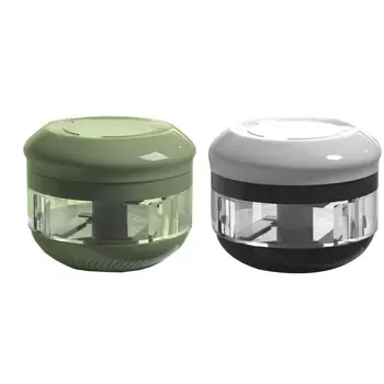 

Mini Manual Free Blade Garlic Chopper Durable Hand Held Food Vegetable Fruit Dicers Safe Baby Food Salad Fits for Chopping Fruit