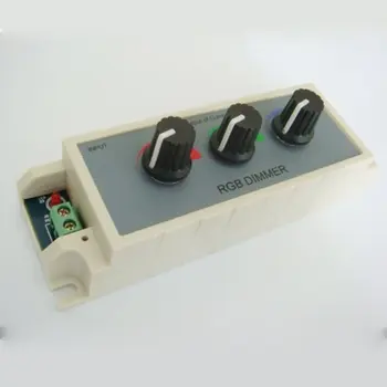 

KBDM-1224V9A-RGB3CN PWM RGB LED Dimmer Controller with 3 Channel Output for Multi-Color and Single Color Strip Lights, jk214