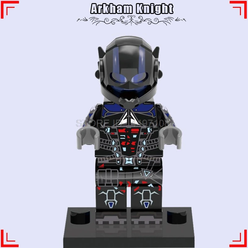 Arkham Knight Clayface DC экшн-фигурка из фильма Бэтмен доктор Хуго часы король Железный человек летучая мышь Готэм создатель города игрушки строительные блоки - Цвет: Arkham Knight