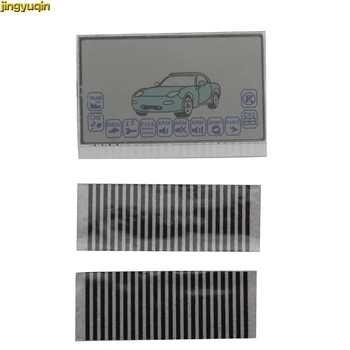 

Jingyuqin 10pcs LCD Display Screen for Starlionr A6 Car Remote control LCD display flexible cable Russia Version FOB Styling