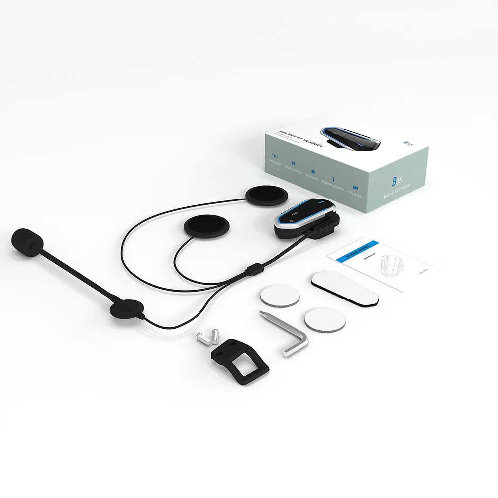 Мотоцикл Bluetooth Interphone низкоэнергетическое портативное устройство внутренней связи OC