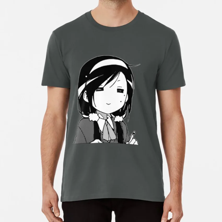 Furuhashi Fumino Stare футболка Bokuben Boku Ben We can Ant Study Bokutachi Wa Benkyou Ga | Мужская одежда