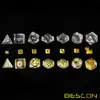 Bescon Novelty Polyhedral Dice Set YellowDuck, Yellow Duck RPG Dice set of 7 4