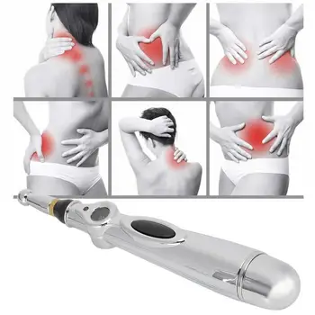 

Electronic Acupuncture Stainless steel Pen Meridians Body Massager Energy Pen Pain Relief Therapy Health Care Body Relaxation