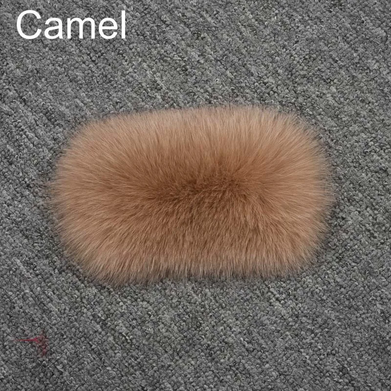 Camel Большая распродажа женский жилет из натурального Лисьего меха модный подлинный натуральных мех жилет женский толстый теплый меховой жилет S7616 - Цвет: Camel