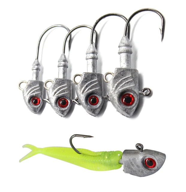 Fishing Accessories Hooks 30-45g Sinking Jig Head Hook Peche En Mer Leurre  Carp Fish Isca Artificial Angeln Zubehor Dropshipping - AliExpress