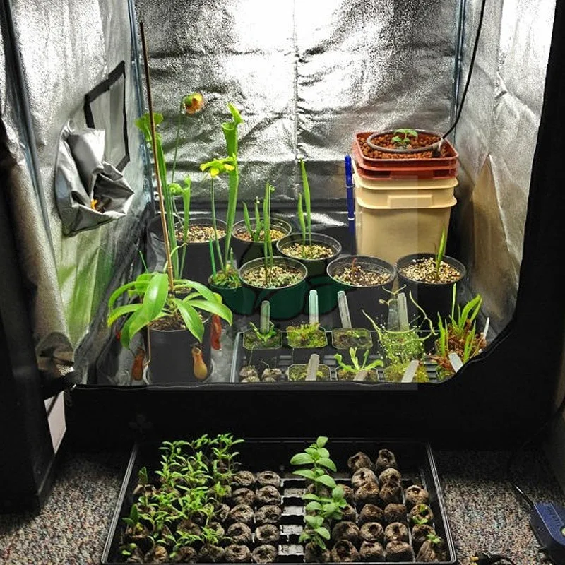 Led Grow Lighting Крытая гидропоника шатер для выращивания Гроу рум коробка растений