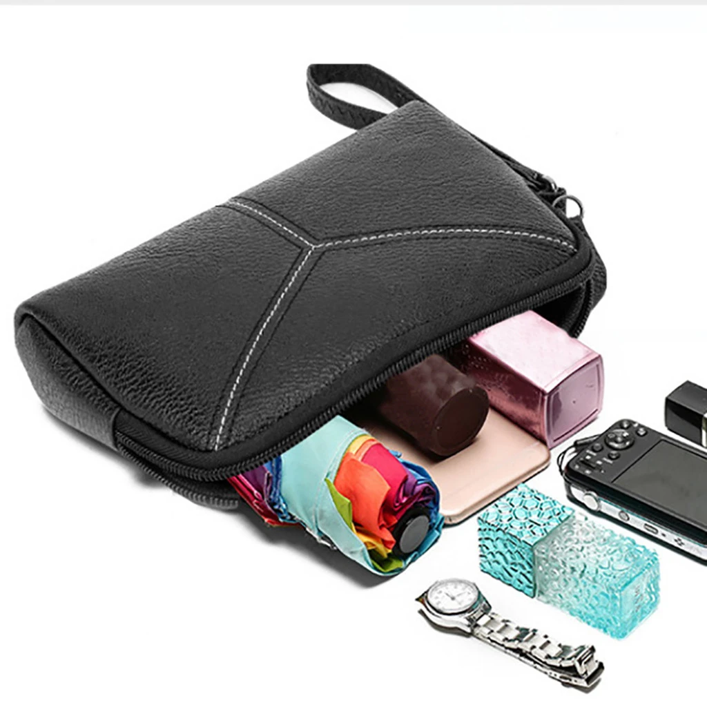 New Vintage Women Wallet With Zipper Coin Pocket Female High Capacity Purse Leather Brand Retro Ladies Long Card Clutch 817