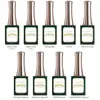 CANNI 16ml BaseCoat Topcoat Functional Gel Thick Basecoat Primer Diamond Glitter Matt Topcoat Nail Art UV LED Nail Polish Set 1