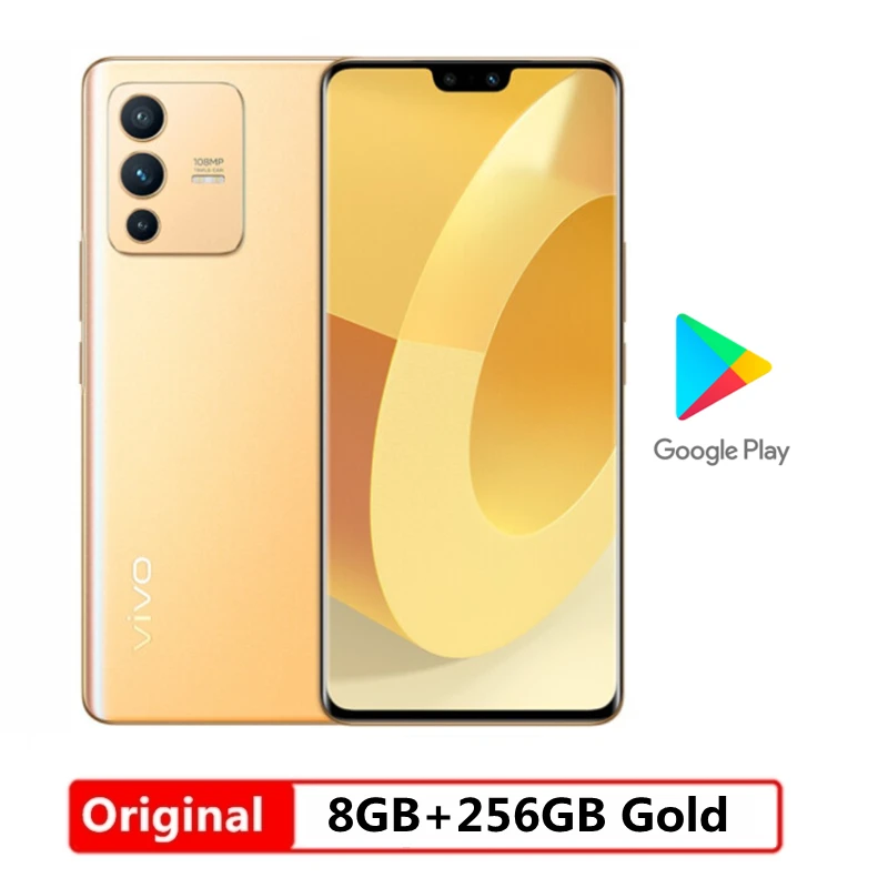 New Official Vivo S12 Pro 5G Smart Phone 6.56'' 90Hz AMOLED Screen 108MP Main Camera 50MP Front Camera 4300mAh 44W Fast Charge 8gb ddr4 8GB RAM