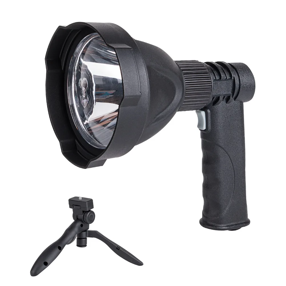 

New Style LED High-Power Hand-Held Miner's Lamp L2 Glare Long Shots Braced Flashlight Outdoor Camping Lawn Lamp