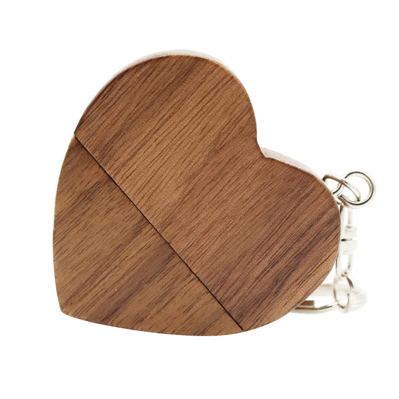 Usb флеш накопитель деревянный 64 ГБ 16 32 ГБ|heart usb|flash drive memory stickstick pen |