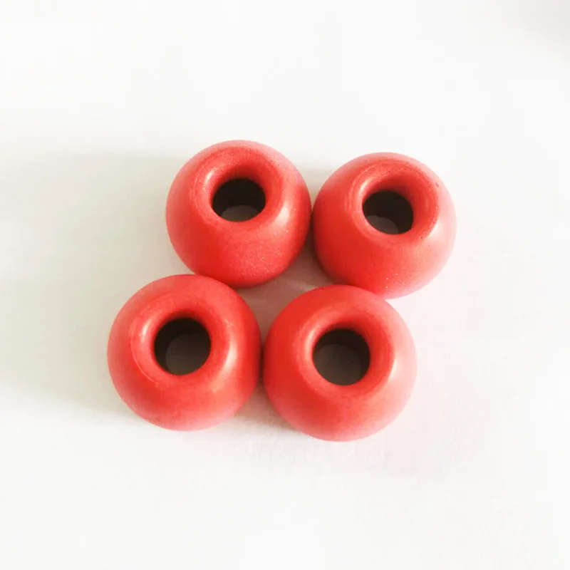 4,9 мм Memory Foam Ear Tips гарнитура губка вкладыши для Sennheiser sony и другие наушники-вкладыши Наушники 4,6-6,0 мм 2 пары - Цвет: Красный