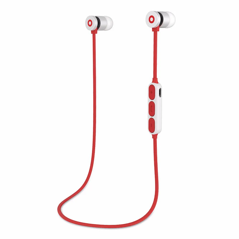 white Горячие Беспроводные Bluetooth 4,2 спортивные наушники-вкладыши гарнитура для iPhone/samsung простые и модные F814 - Цвет: white