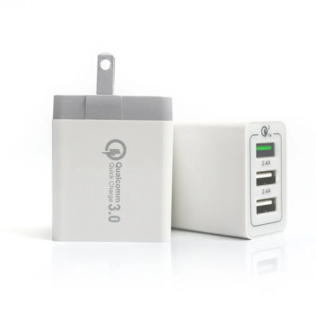 48 Вт Быстрая зарядка QC4.0 QC3.0 type C USB зарядное устройство адаптер для iPhone Xiaomi huawei samsung S10 Быстрая зарядка мобильного USB C зарядное устройство - Тип штекера: US Plug