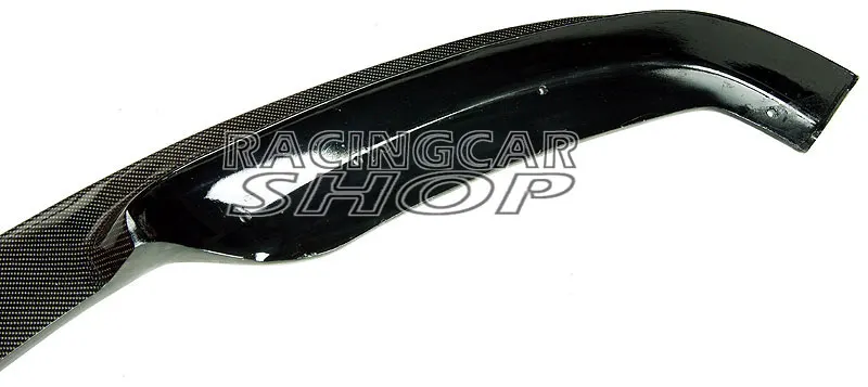 H STYLE REAL CARBON FIBER FRONT BUMPER LIP SPOILER FOR BMW F30 3-SERIES SEDAN 2012UP