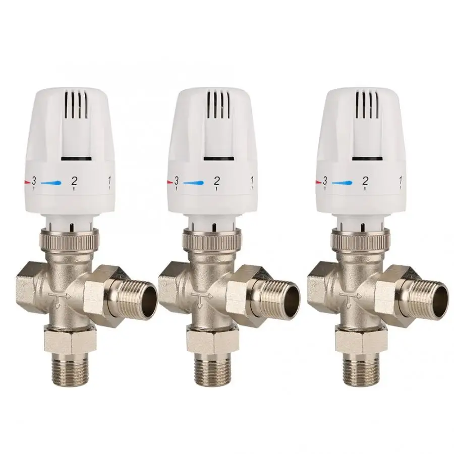 3 способа термостатический радиаторный клапан автоматический клапан терморегулирования Электрический магнитный клапан