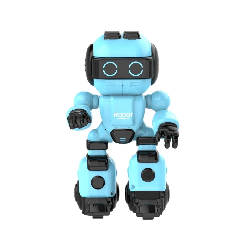 Blue Singing And Dancing Robot Early Learning Learning Machine Story Machine Intelligent Robot - Цвет: Blue