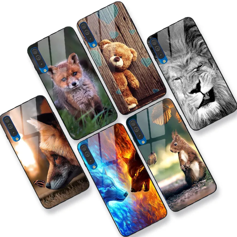 Яркий чехол из ТПУ для Samsung A10 A20 A30 A40 A50 A70 2019 черный телефона Galaxy A7 2018 A9 A8 A6 Plus A3 A5 2016