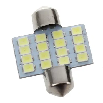 

Festoon C5W 16 SMD LED 31mm Interior Bulb Light Lamp Bulb White