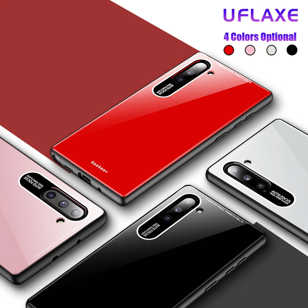 

UFlaxe Phone Case For Samsung Galaxy Note 8 9 10 10+ Plus KAAKAA Hard Casing Shockproof Ultra-thin Cover