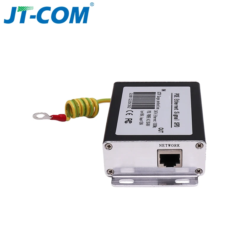 100 м POE Ethernet сетевой стабилизатор напряжения молниеотвод Сеть RJ45 POE IP Камера Протектор