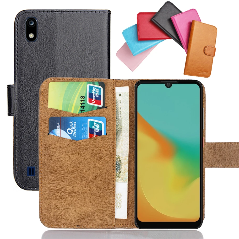 Чехол-книжка для ZTE Blade A7 2019 6 09 дюйма цветов из мягкой кожи Crazy Horse чехол телефона A 7