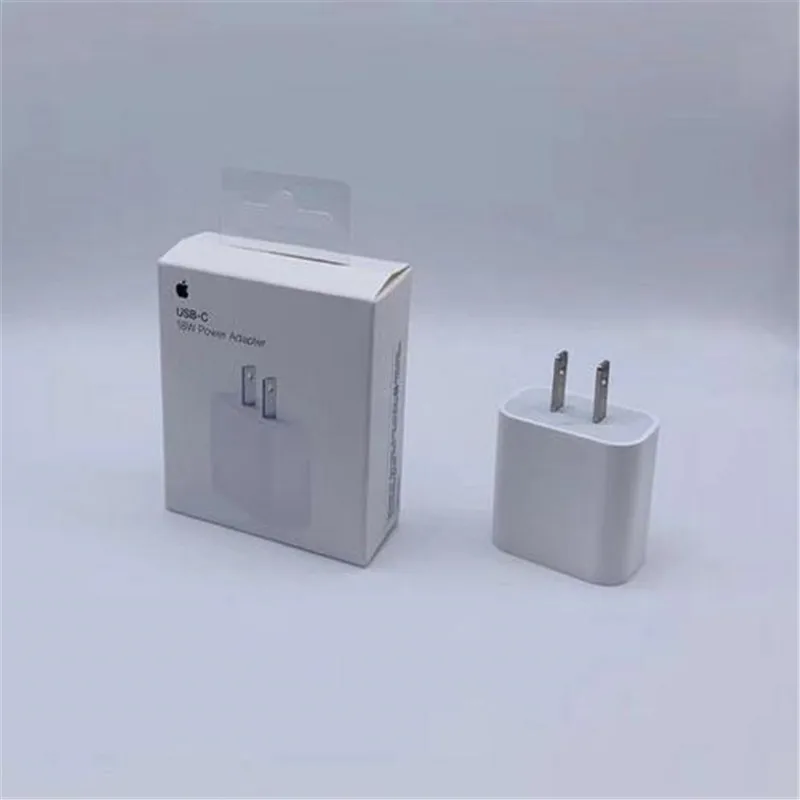 18 Вт Быстрая зарядка PD зарядное устройство для IPhone 11/11Pro/11Pro Max XR X для IPad подлинный type-C адаптер питания для путешествий США/ЕС - Тип штекера: US Plug