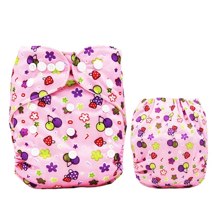 P10 diaper cover VEJYO 1 шт. моющиеся тканевые карманные подгузники многоразовые детские подгузники для новорожденных ПУЛ Водонепроницаемый Размер Регулируемая посадка от 3 до 15 кг - Цвет: P10 diaper cover